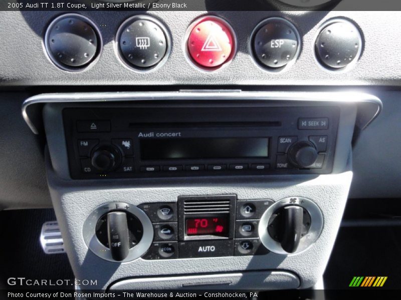 Audio System of 2005 TT 1.8T Coupe