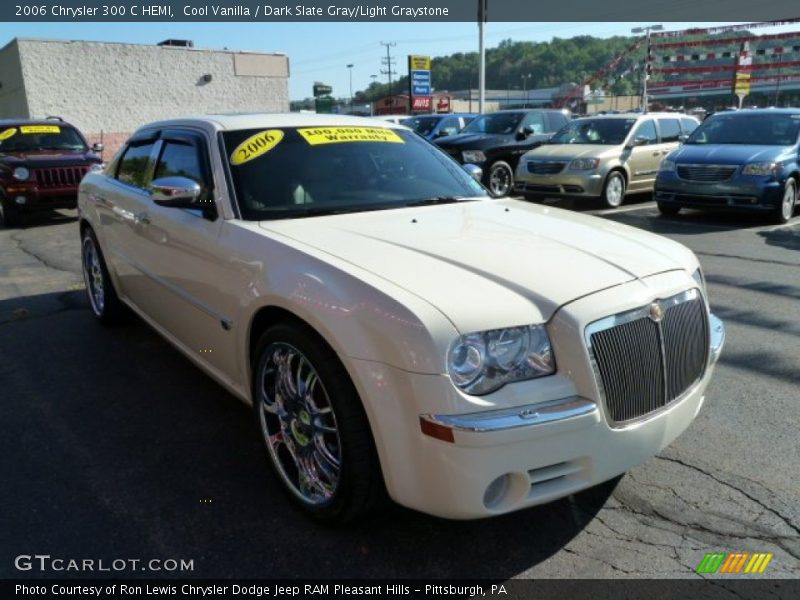 Cool Vanilla / Dark Slate Gray/Light Graystone 2006 Chrysler 300 C HEMI