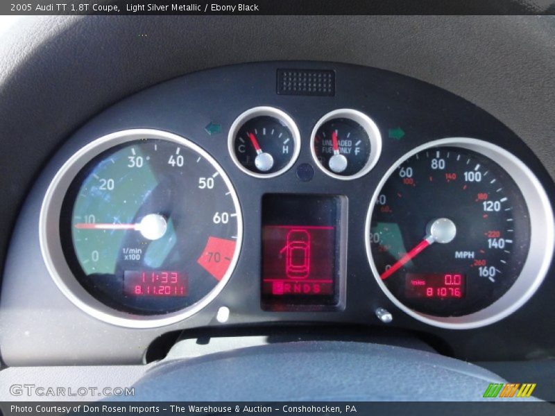  2005 TT 1.8T Coupe 1.8T Coupe Gauges
