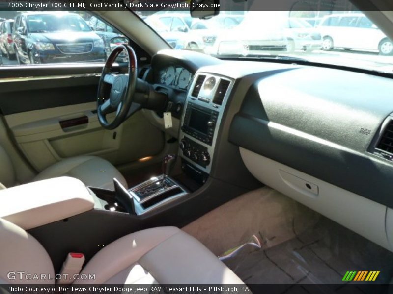 Cool Vanilla / Dark Slate Gray/Light Graystone 2006 Chrysler 300 C HEMI