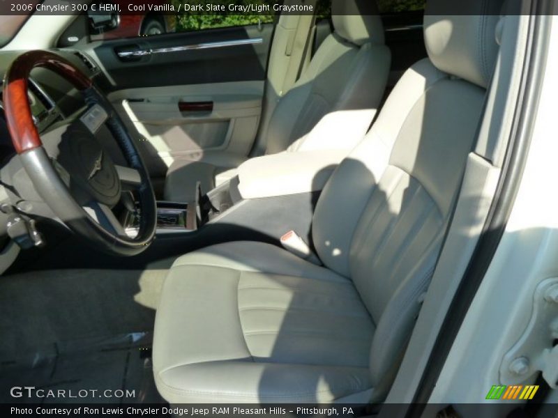 Cool Vanilla / Dark Slate Gray/Light Graystone 2006 Chrysler 300 C HEMI