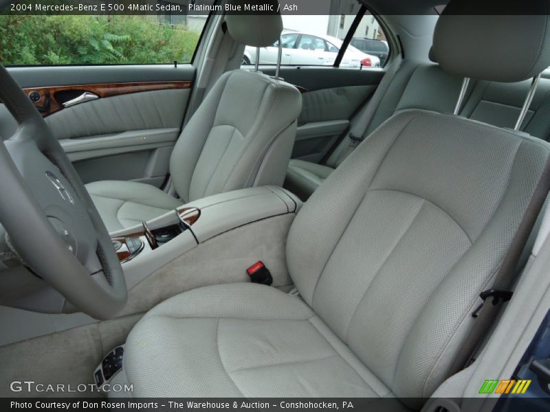  2004 E 500 4Matic Sedan Ash Interior