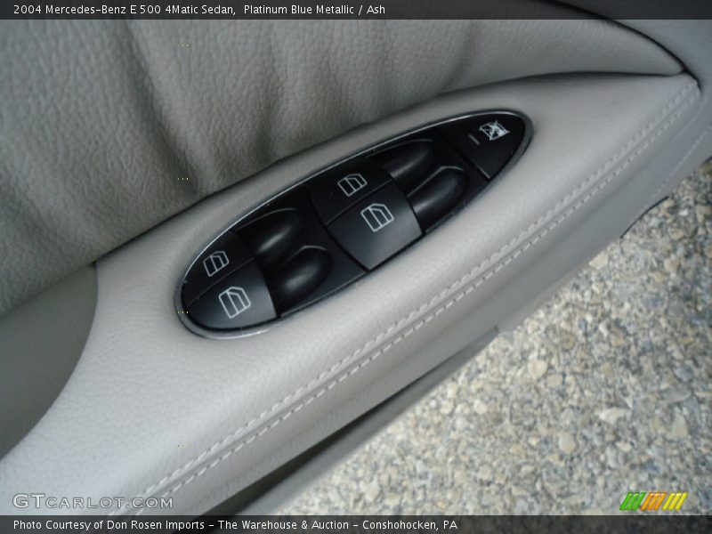 Controls of 2004 E 500 4Matic Sedan