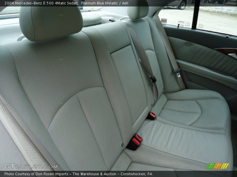  2004 E 500 4Matic Sedan Ash Interior