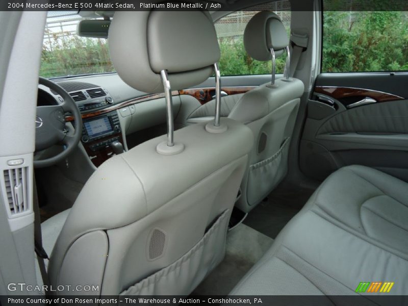  2004 E 500 4Matic Sedan Ash Interior