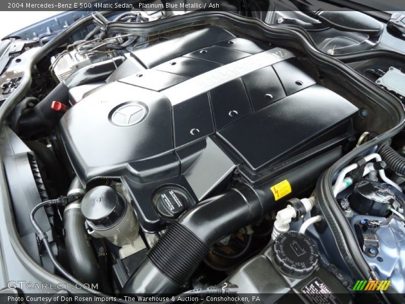  2004 E 500 4Matic Sedan Engine - 5.0L SOHC 24V V8