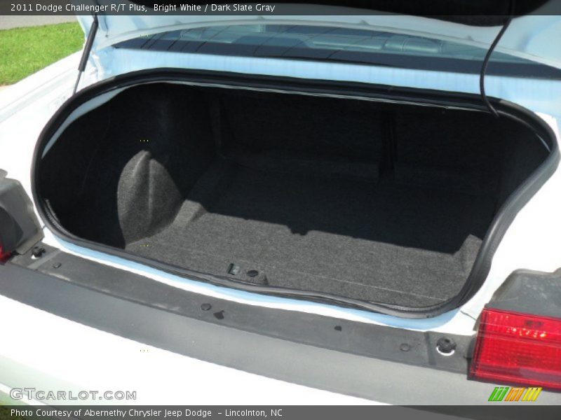 Bright White / Dark Slate Gray 2011 Dodge Challenger R/T Plus