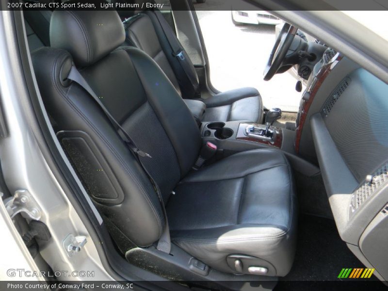 Light Platinum / Ebony 2007 Cadillac CTS Sport Sedan