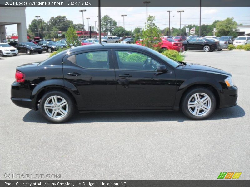 Black / Black 2011 Dodge Avenger Mainstreet