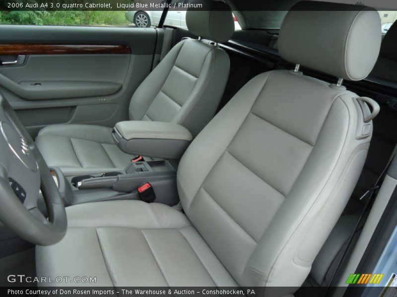  2006 A4 3.0 quattro Cabriolet Platinum Interior