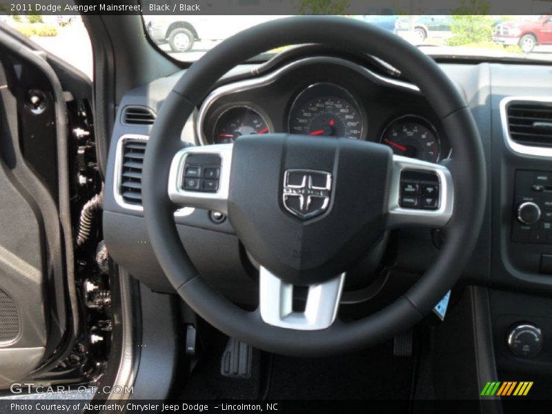 Black / Black 2011 Dodge Avenger Mainstreet