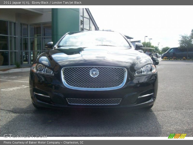 Ebony Black / London Tan/Jet Black 2011 Jaguar XJ XJ