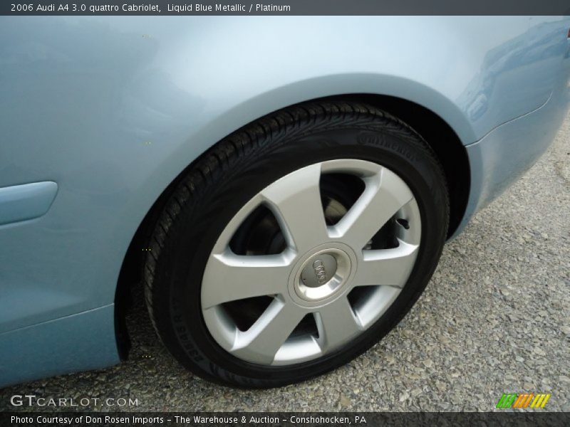 2006 A4 3.0 quattro Cabriolet Wheel