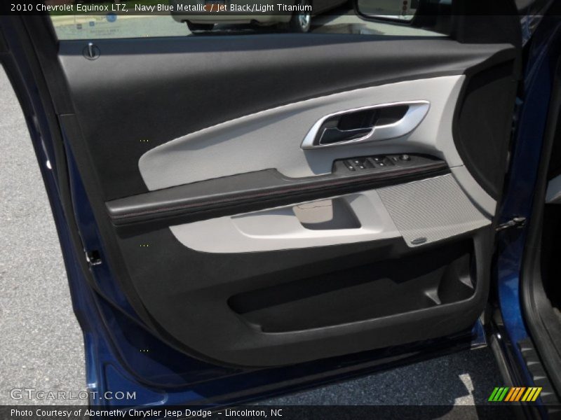 Navy Blue Metallic / Jet Black/Light Titanium 2010 Chevrolet Equinox LTZ