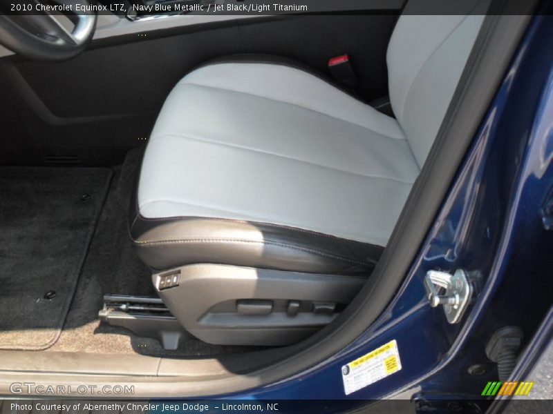 Navy Blue Metallic / Jet Black/Light Titanium 2010 Chevrolet Equinox LTZ