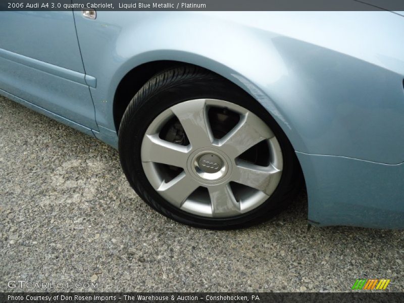  2006 A4 3.0 quattro Cabriolet Wheel