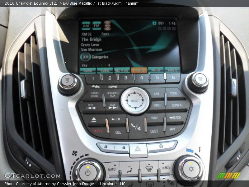 Navy Blue Metallic / Jet Black/Light Titanium 2010 Chevrolet Equinox LTZ