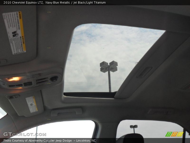 Navy Blue Metallic / Jet Black/Light Titanium 2010 Chevrolet Equinox LTZ