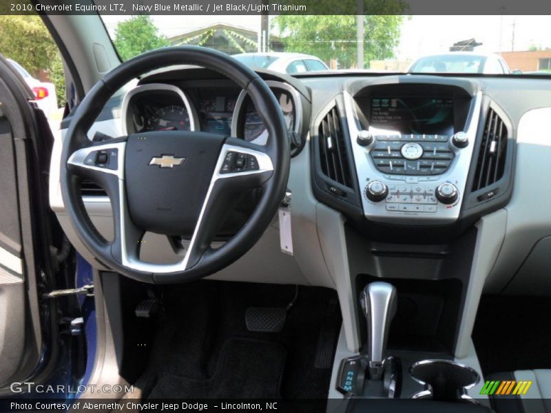 Navy Blue Metallic / Jet Black/Light Titanium 2010 Chevrolet Equinox LTZ