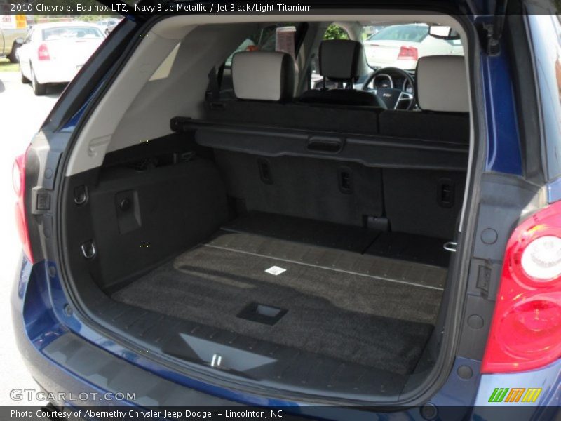 Navy Blue Metallic / Jet Black/Light Titanium 2010 Chevrolet Equinox LTZ