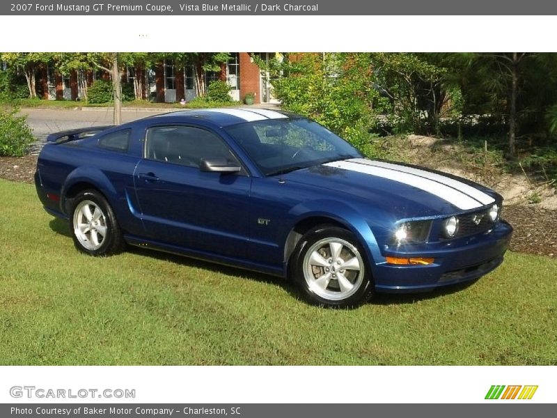  2007 Mustang GT Premium Coupe Vista Blue Metallic