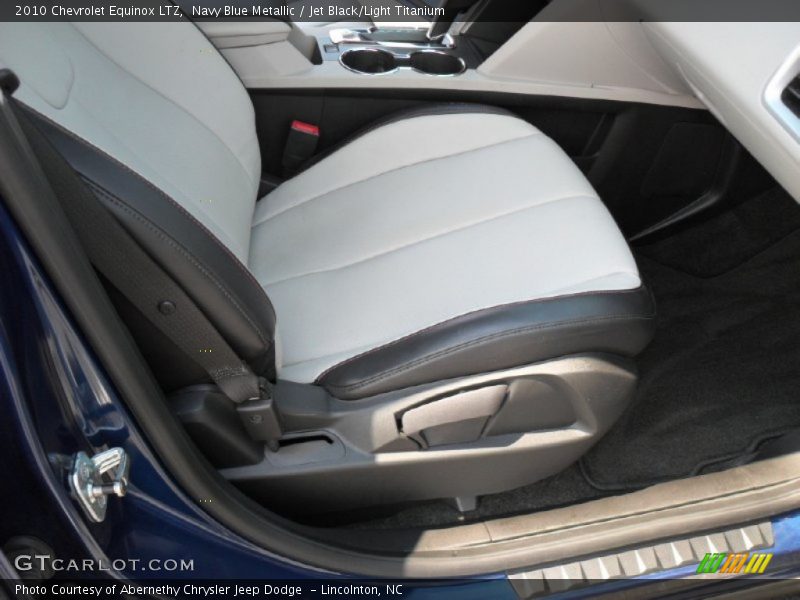 Navy Blue Metallic / Jet Black/Light Titanium 2010 Chevrolet Equinox LTZ