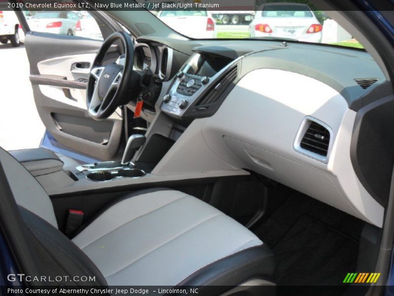 Navy Blue Metallic / Jet Black/Light Titanium 2010 Chevrolet Equinox LTZ