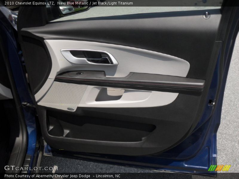 Navy Blue Metallic / Jet Black/Light Titanium 2010 Chevrolet Equinox LTZ