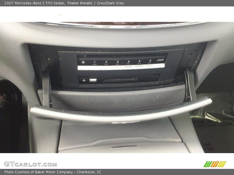 Pewter Metallic / Grey/Dark Grey 2007 Mercedes-Benz S 550 Sedan