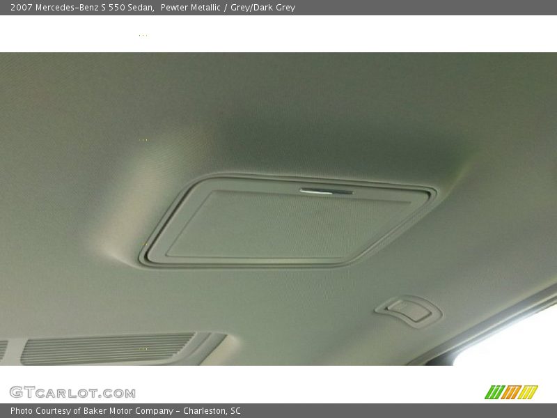 Pewter Metallic / Grey/Dark Grey 2007 Mercedes-Benz S 550 Sedan