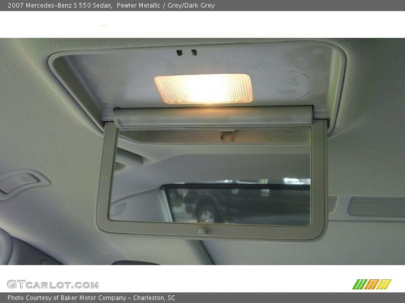 Pewter Metallic / Grey/Dark Grey 2007 Mercedes-Benz S 550 Sedan