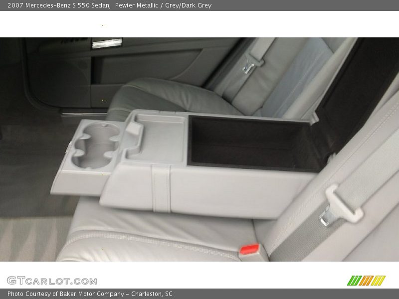 Pewter Metallic / Grey/Dark Grey 2007 Mercedes-Benz S 550 Sedan