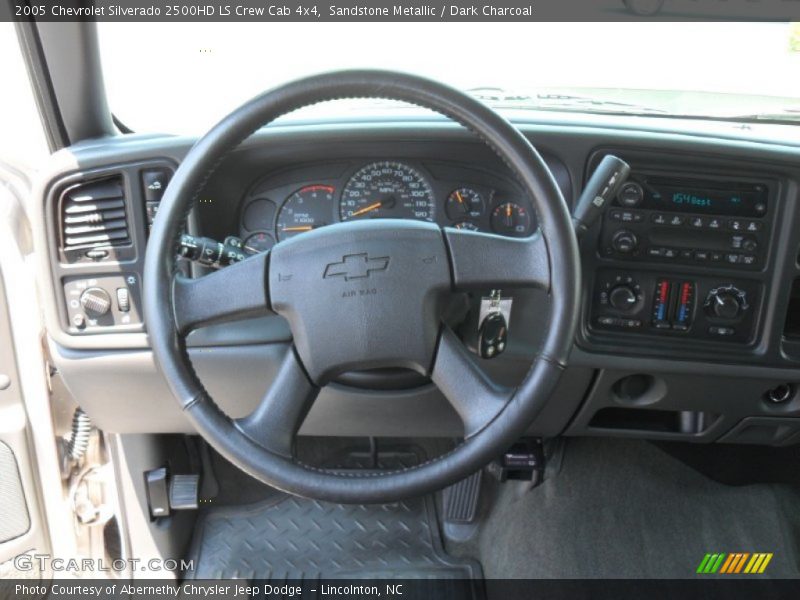 Sandstone Metallic / Dark Charcoal 2005 Chevrolet Silverado 2500HD LS Crew Cab 4x4