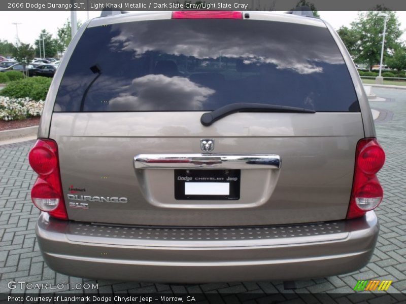 Light Khaki Metallic / Dark Slate Gray/Light Slate Gray 2006 Dodge Durango SLT