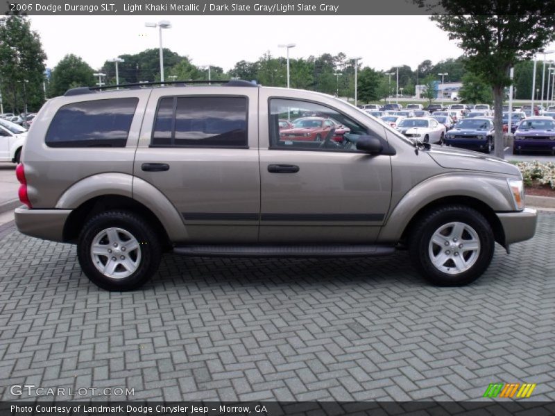 Light Khaki Metallic / Dark Slate Gray/Light Slate Gray 2006 Dodge Durango SLT