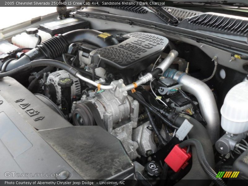 Sandstone Metallic / Dark Charcoal 2005 Chevrolet Silverado 2500HD LS Crew Cab 4x4