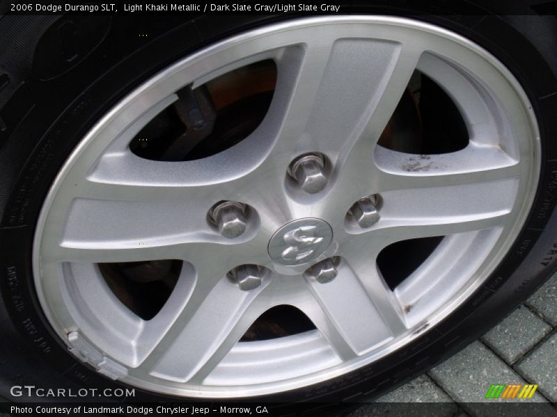 Light Khaki Metallic / Dark Slate Gray/Light Slate Gray 2006 Dodge Durango SLT
