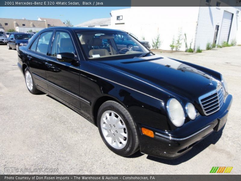 Black / Java 2001 Mercedes-Benz E 320 4Matic Sedan