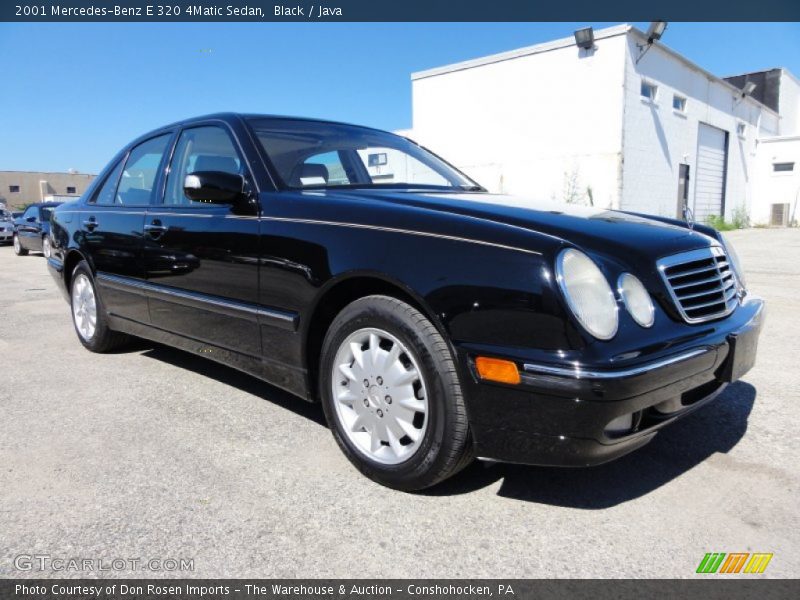 Black / Java 2001 Mercedes-Benz E 320 4Matic Sedan