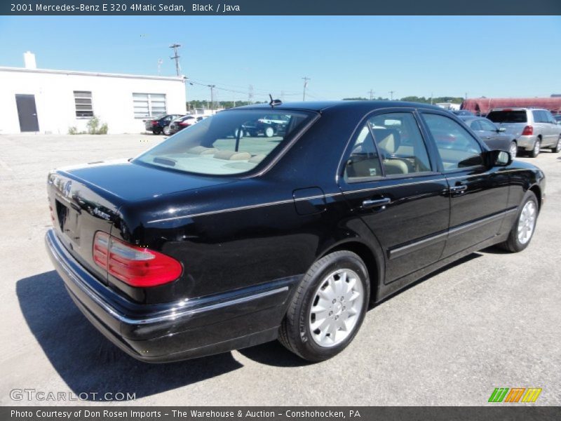 Black / Java 2001 Mercedes-Benz E 320 4Matic Sedan