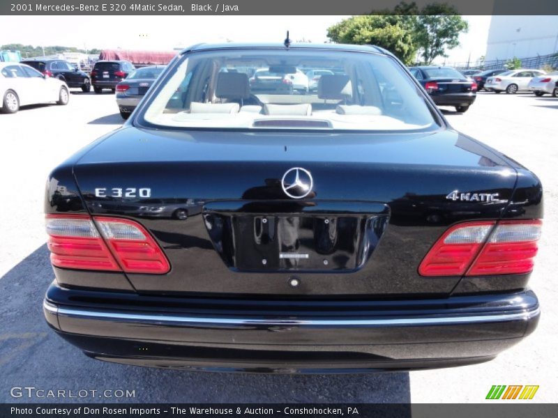 Black / Java 2001 Mercedes-Benz E 320 4Matic Sedan