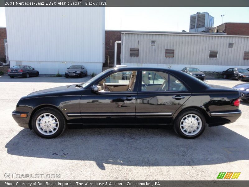 Black / Java 2001 Mercedes-Benz E 320 4Matic Sedan