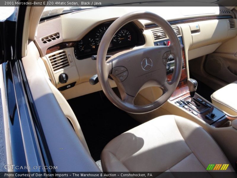 Black / Java 2001 Mercedes-Benz E 320 4Matic Sedan