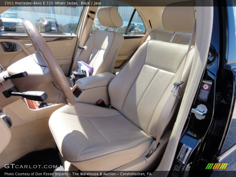 Black / Java 2001 Mercedes-Benz E 320 4Matic Sedan