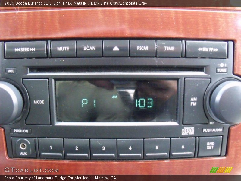 Light Khaki Metallic / Dark Slate Gray/Light Slate Gray 2006 Dodge Durango SLT