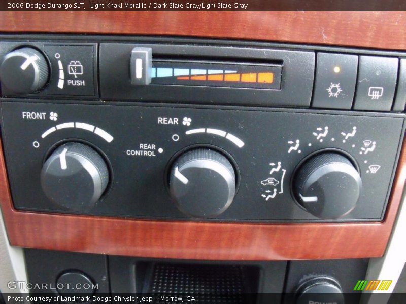 Light Khaki Metallic / Dark Slate Gray/Light Slate Gray 2006 Dodge Durango SLT