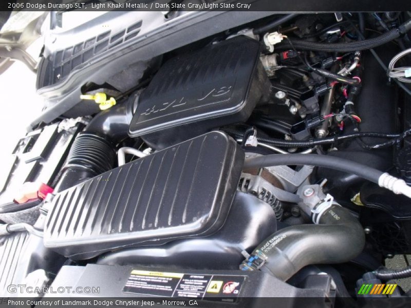 Light Khaki Metallic / Dark Slate Gray/Light Slate Gray 2006 Dodge Durango SLT