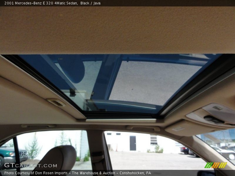 Black / Java 2001 Mercedes-Benz E 320 4Matic Sedan