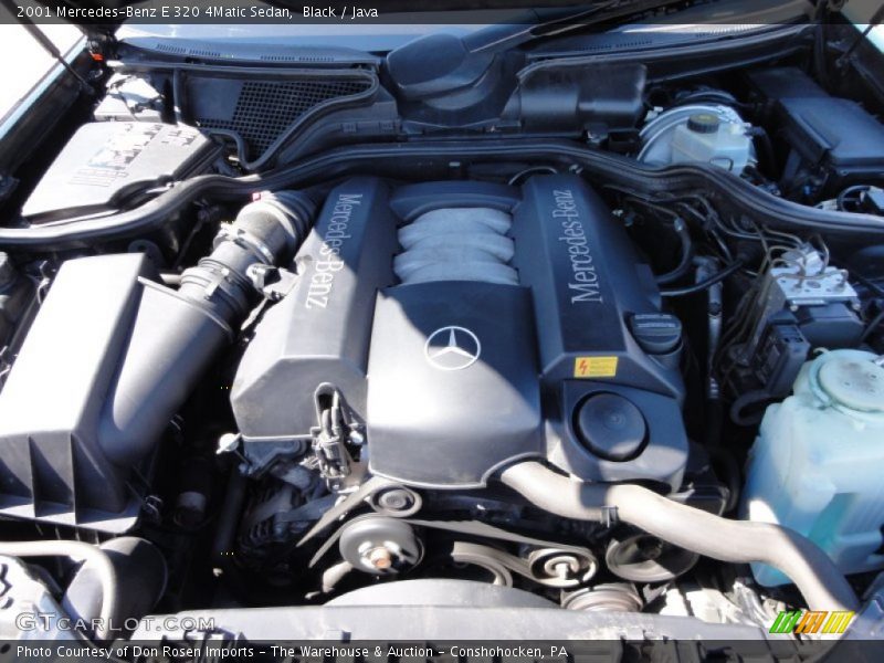 Black / Java 2001 Mercedes-Benz E 320 4Matic Sedan
