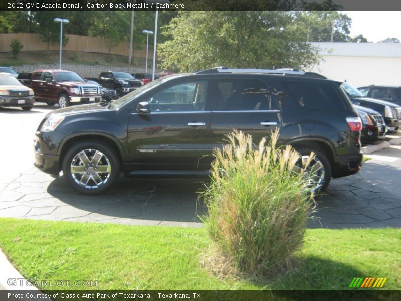 Carbon Black Metallic / Cashmere 2012 GMC Acadia Denali